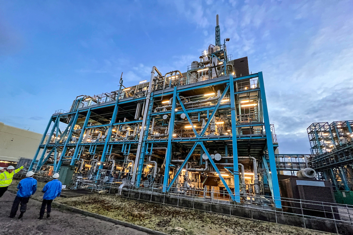 Grimsby Golden light